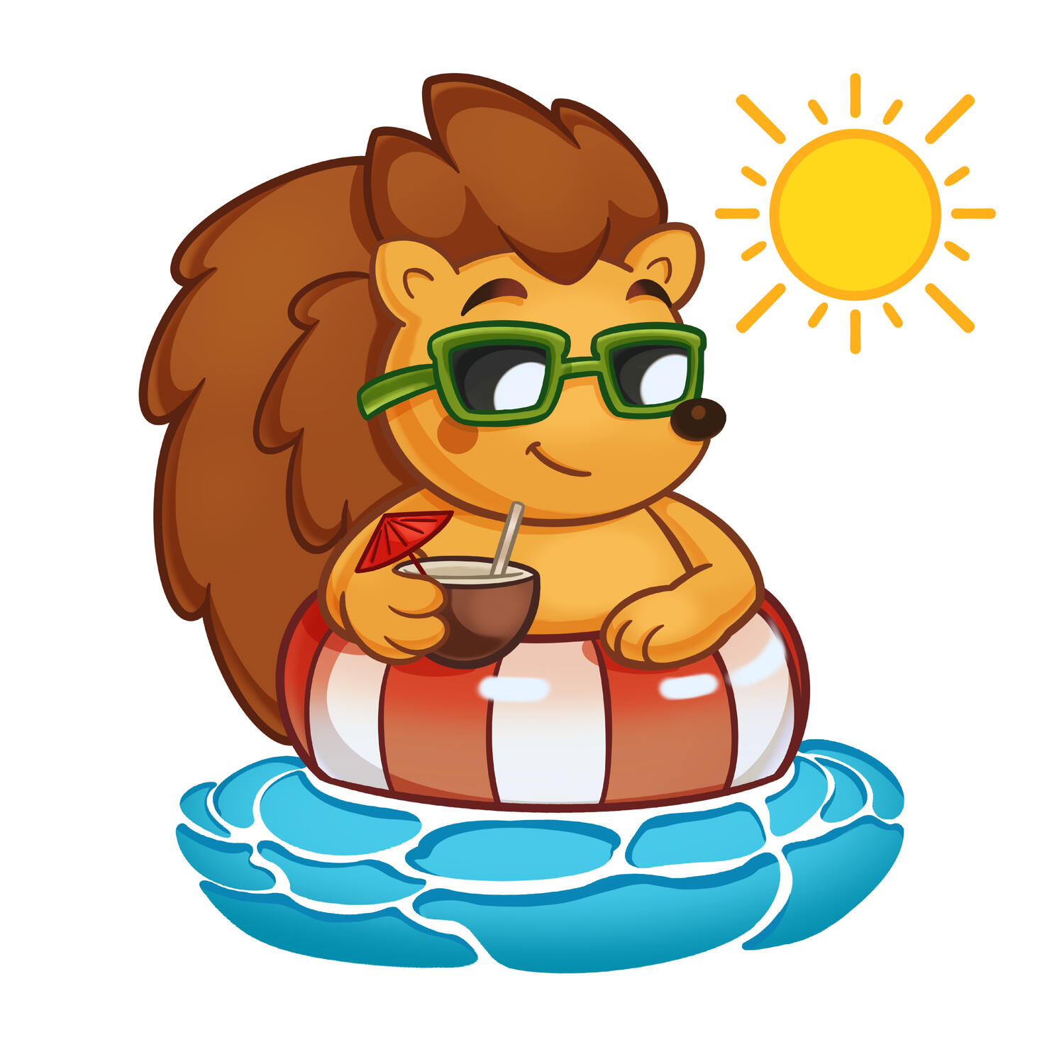 Cool Off Hedgehog