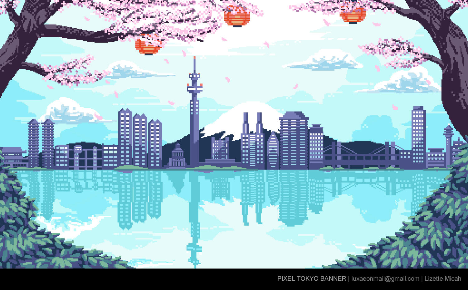 Pixel Tokyo Banner