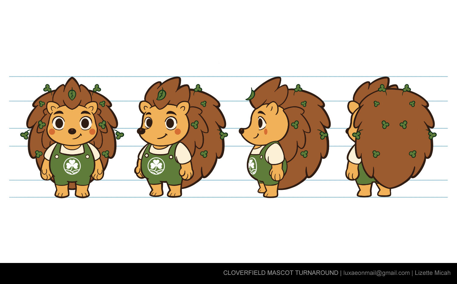 Cloverfield Mascot Turnaround